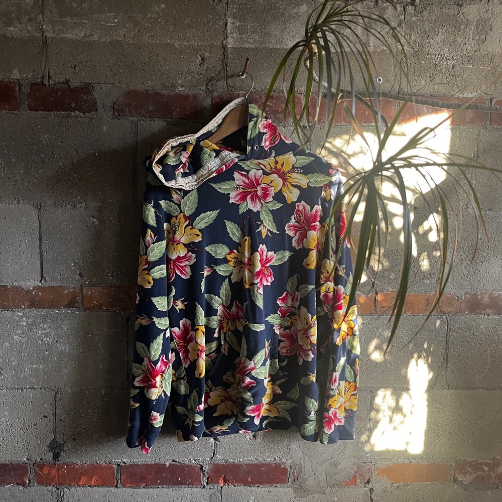 Ralph Lauren Floral Hoodie LG